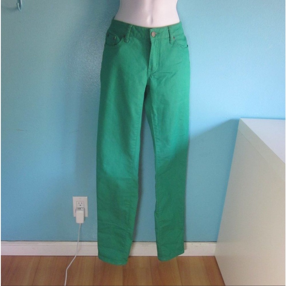 EUC PRANA Emerald Green Jeans